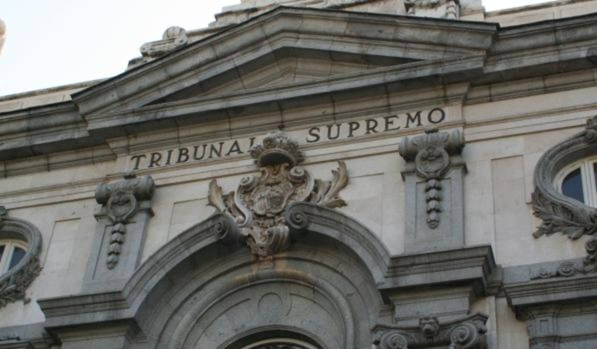 Fachada del Tribunal Supremo, en Madrid