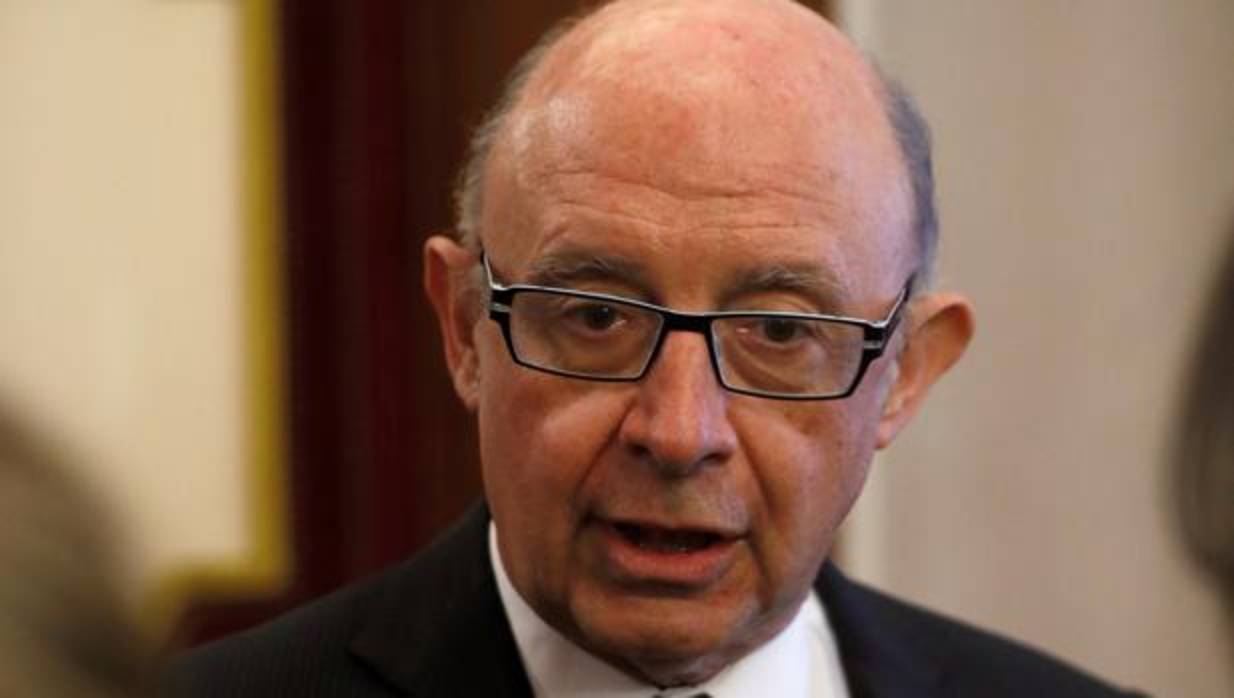 Imagen del ministro de Hacienda Crsitobal Montoro
