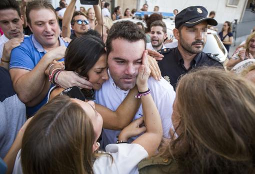 F.J.M., único acusado por el crimen que fue absuelto por el jurado popular