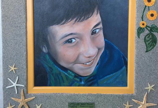 Patricia Ramírez acompaña con la imagen del cuadro la carta remitida.