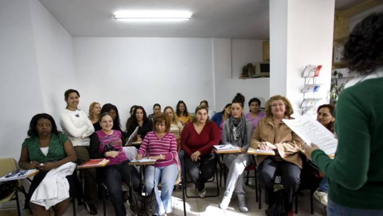 Imagen de archivo de un curso de formación