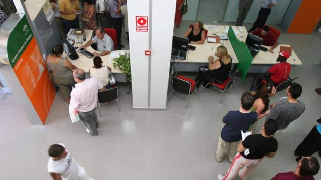 Oficina del Servicio Andaluz de Empleo (SAE) de Gamarra, en Málaga