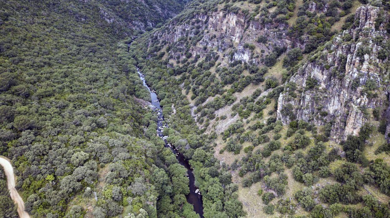 Paraje de los Baños de Popea donde tuvo lugar el trágico suceso
