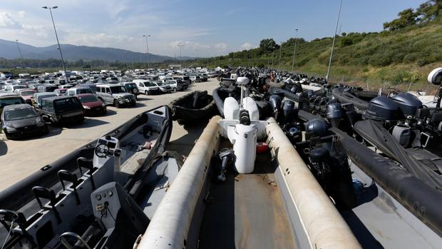 Detenido por intentar robar piezas de motor en el depósito judicial de San Roque