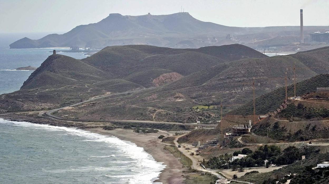 Playa del municipio almeriense de Carboneras