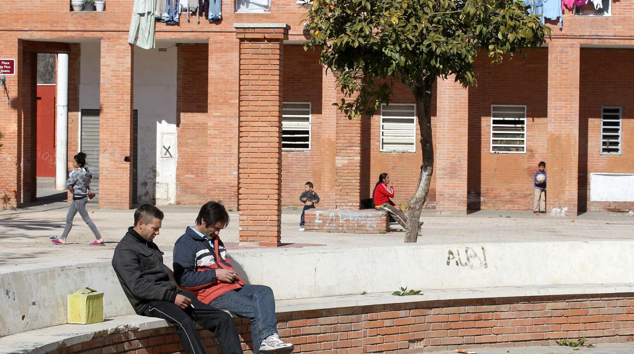 Interior del barrio de las Palmeras en la capital cordobesa