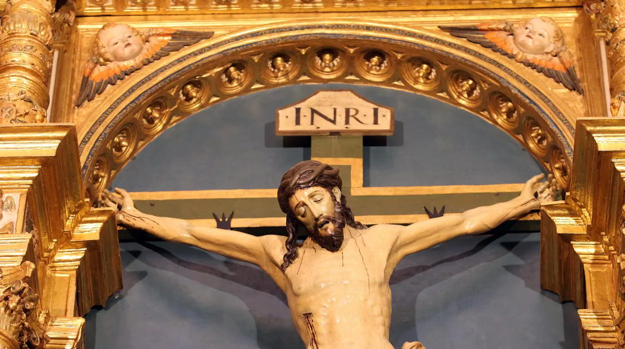 Crucificado en la capilla de la Asunción
