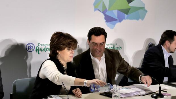 El PP andaluz ante el relevo de Rajoy: ¿Con Soraya o contra Cospedal?