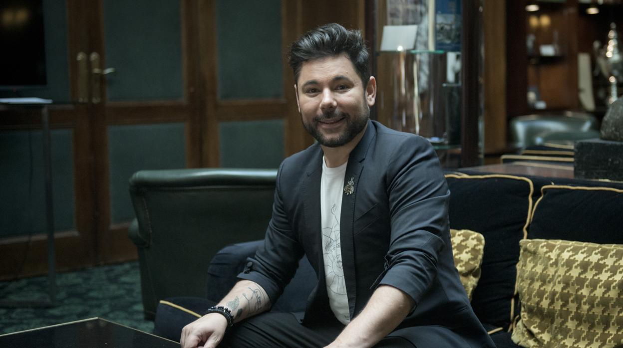 Miguel Poveda, durante una entrevista reciente