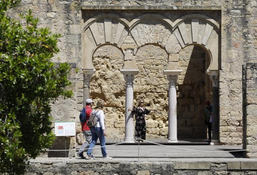 Una de las construcciones de Medina Azahara