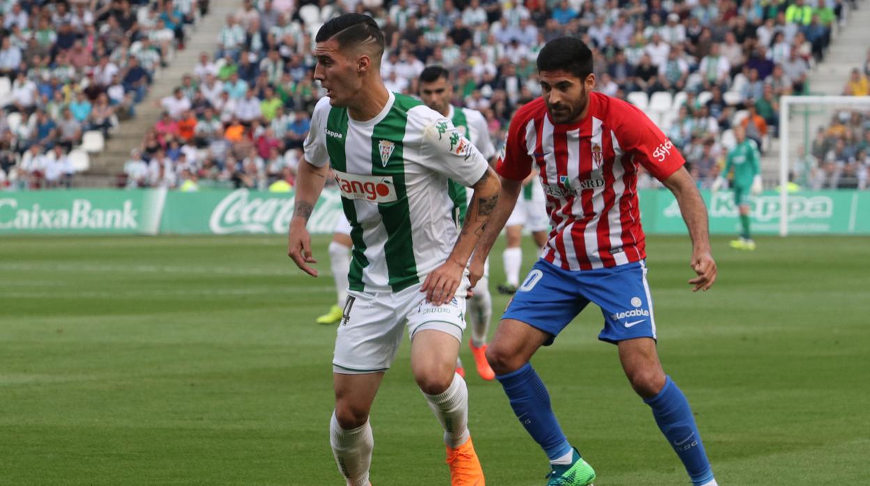Guardiola, en el partido ante el Sporting
