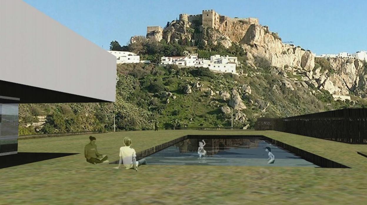 Recreación del proyecto hotelero basado en la tesis 'El patrimonio fértil', de Javier Castellano.