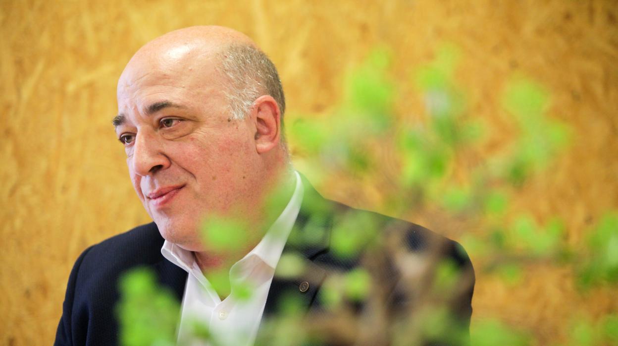 Antonio Ruiz, presidente de la Diputación de Córdoba, durante una entrevista con ABC