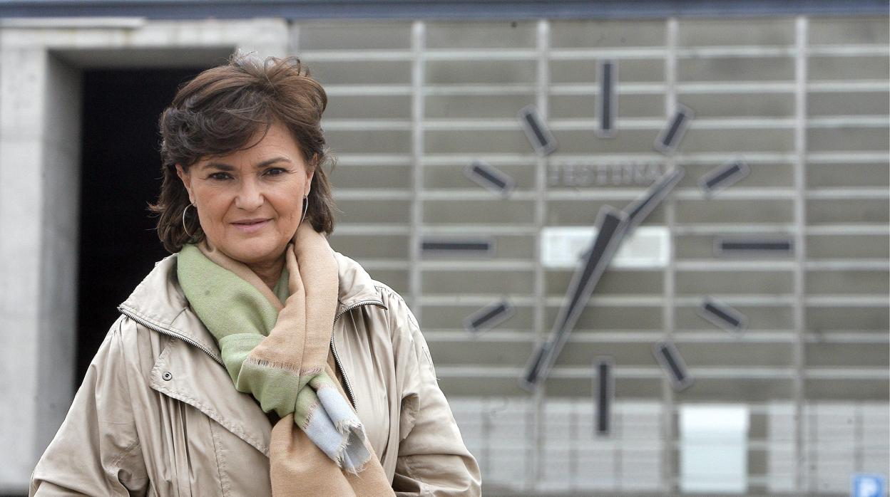 La vicepresidenta del Gobierno, Carmen Calvo