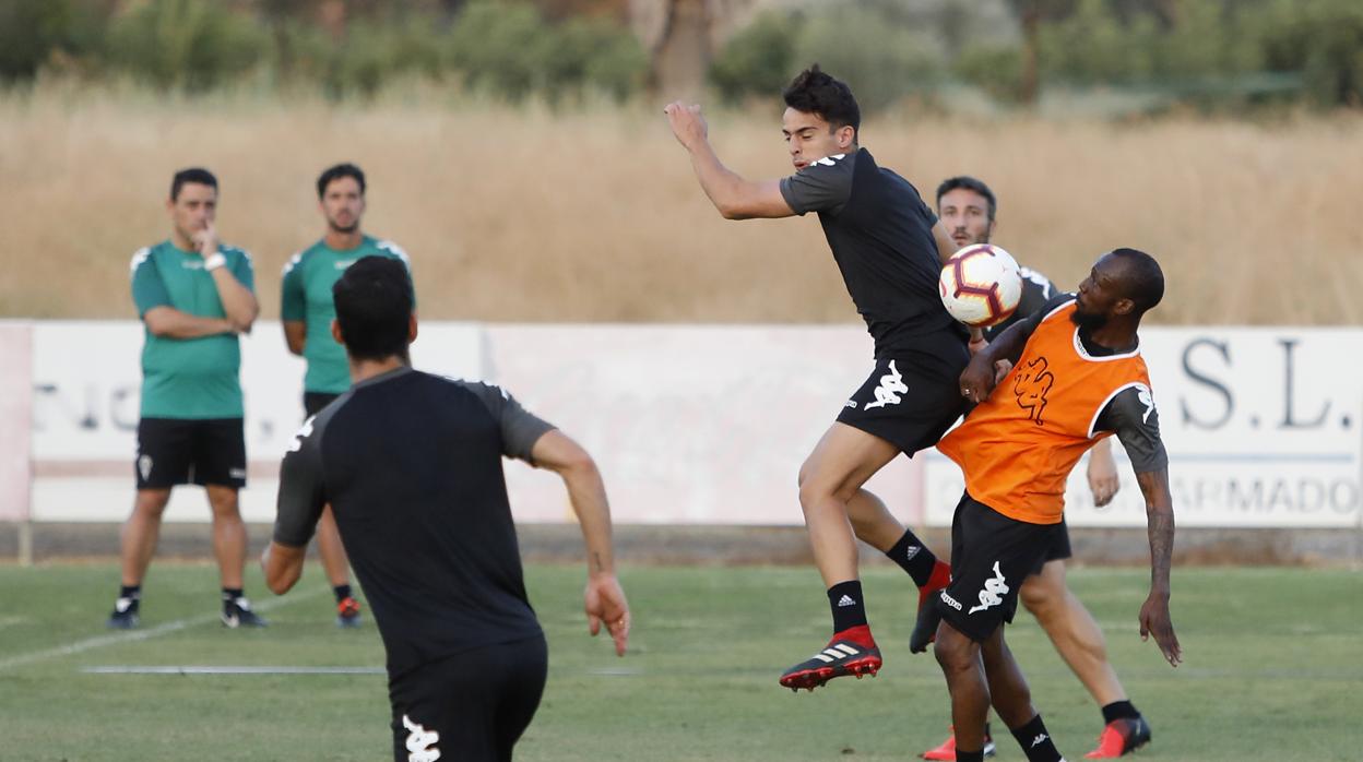 Touré, en el entrenamiento del miércoles