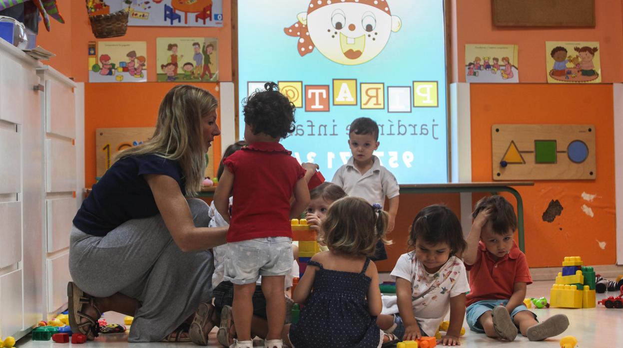 Las escuelas infantiles inicia el curso con menos alumnos