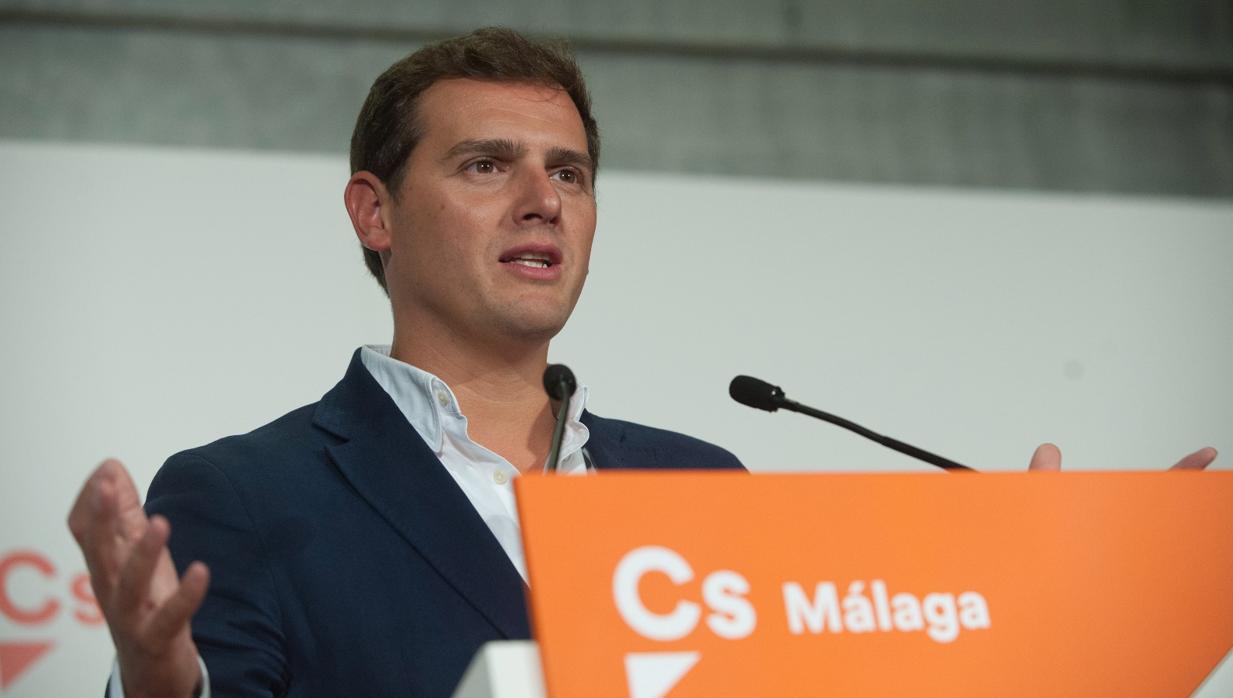 Albert Rivera, este sábado en Málaga