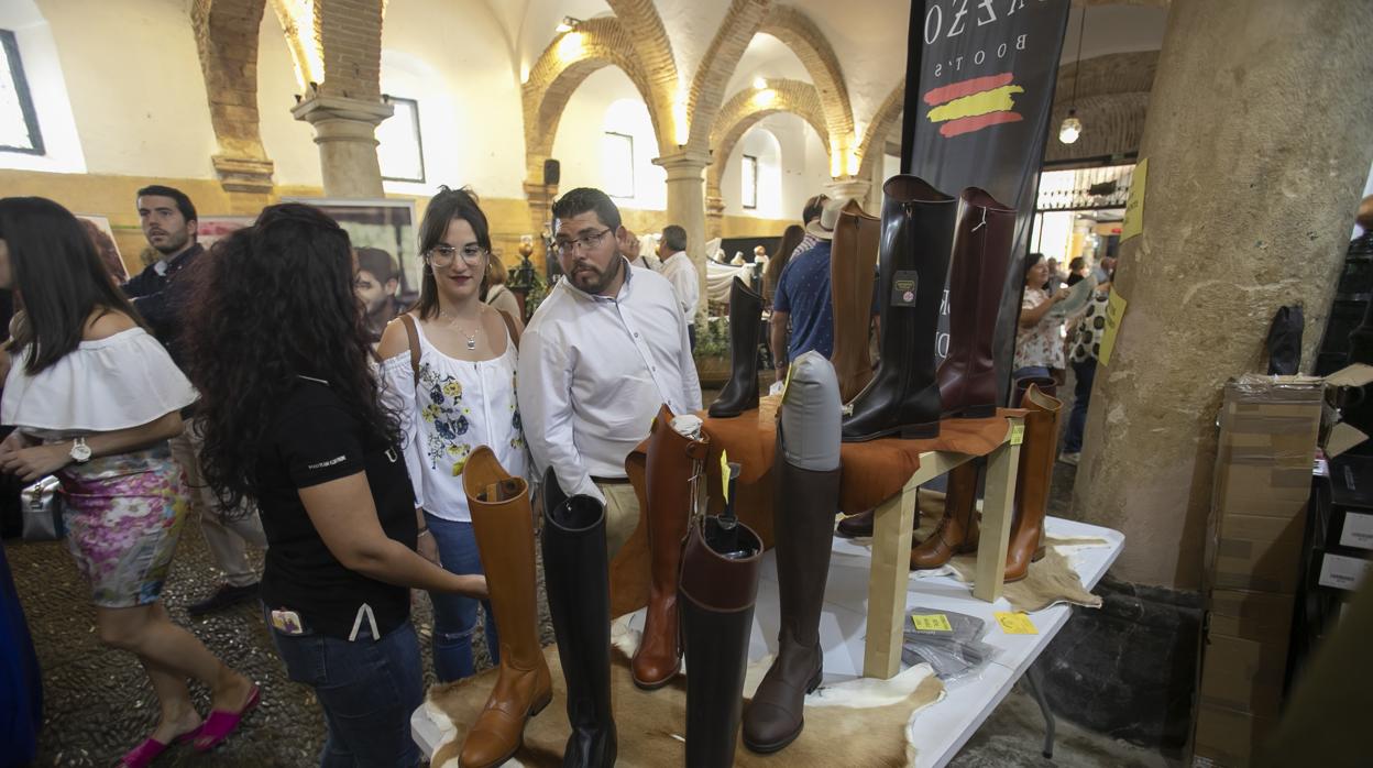 Visitantes a la Feria del Caballo