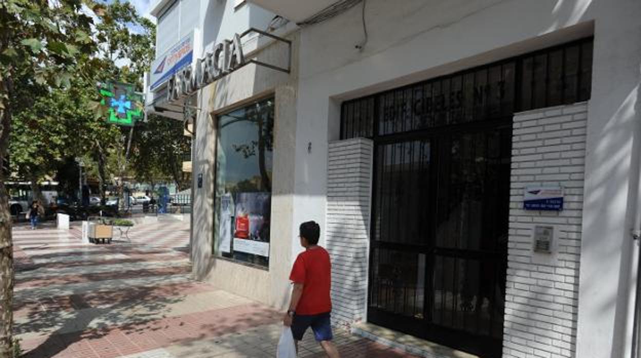 Bloque de pisos donde se produjo el incendio