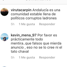 «Andalucía es una comunidad estable... llena de políticos corruptos»