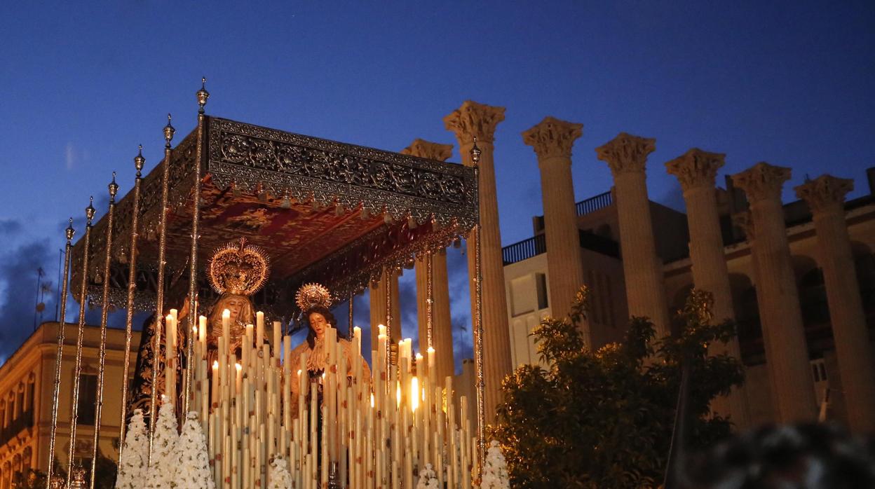 La Virgen del Desconsuelo la pasada Semana Santa