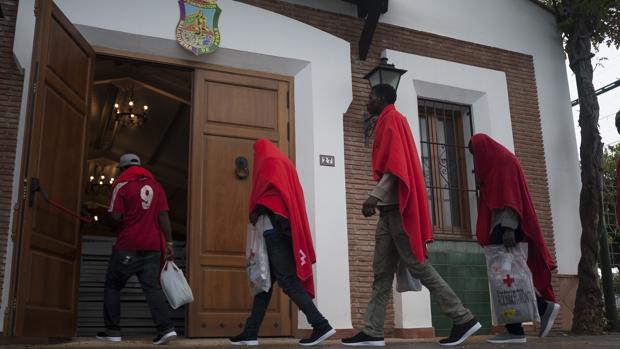 Las casetas de feria de Málaga pasan a ser alojamiento de inmigrantes