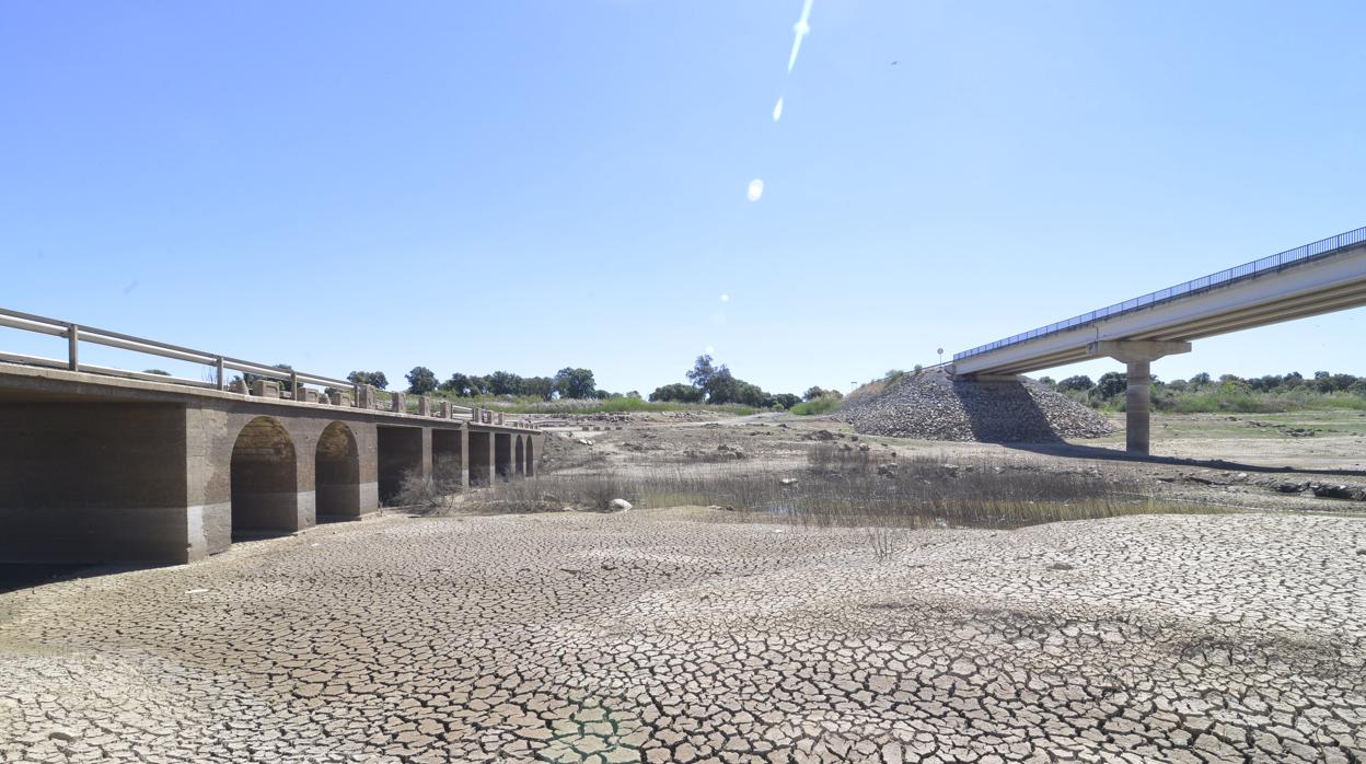 Imagen del embalse de La Colada en 2014