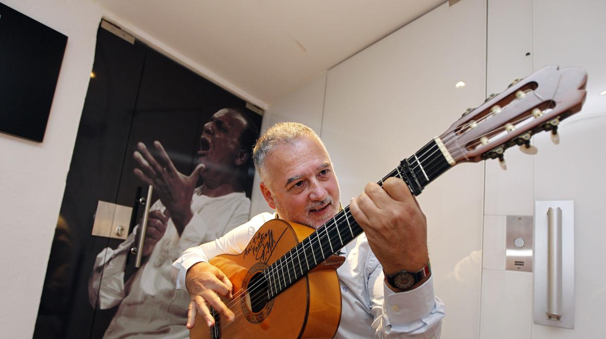 Faustino Núñez, durante una entrevista con ABC Córdoba