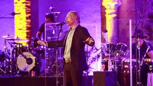 José Manuel Soto, durante un concierto