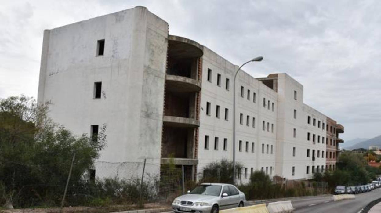 Edificios en los que se pretende construir el palacio de justicia de Marbella