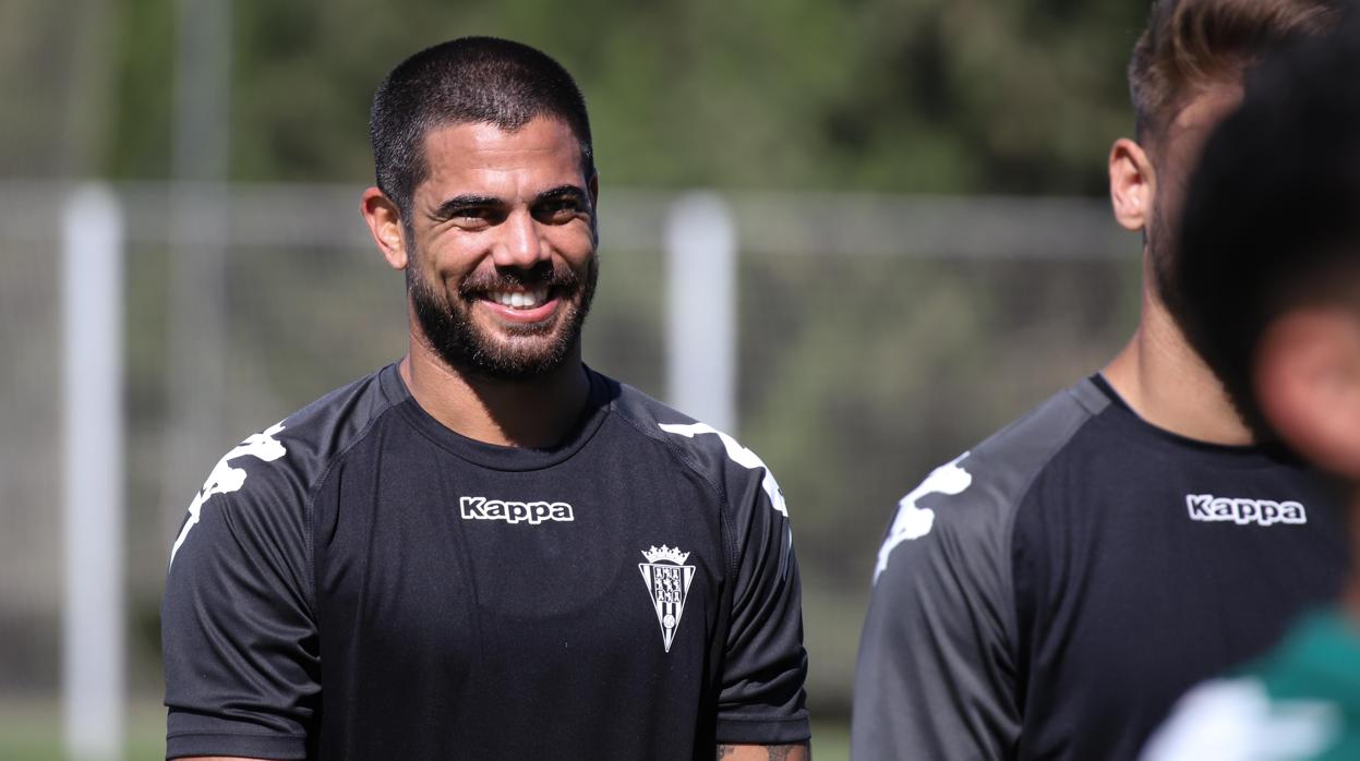 Aythami Artiles durante un entrenamiento