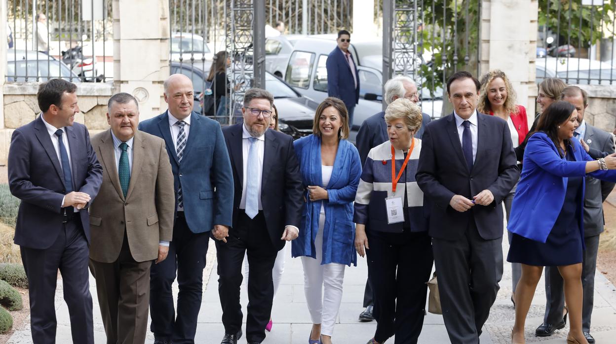El consejero de Agricultura, durante un acto en la Universidad de Córdoba