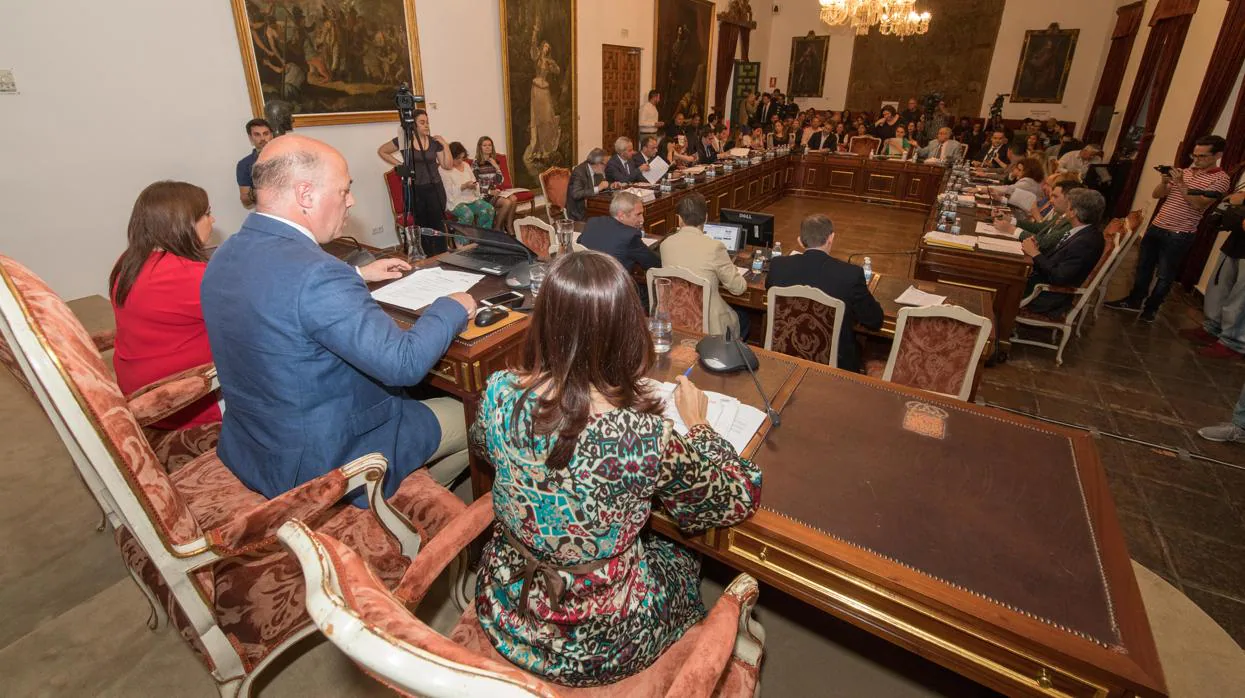 Imagen de un Pleno de la Diputación de Córdoba