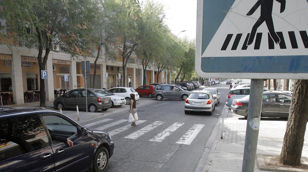 Una calle del barrio del Guadalquivir en Córdoba