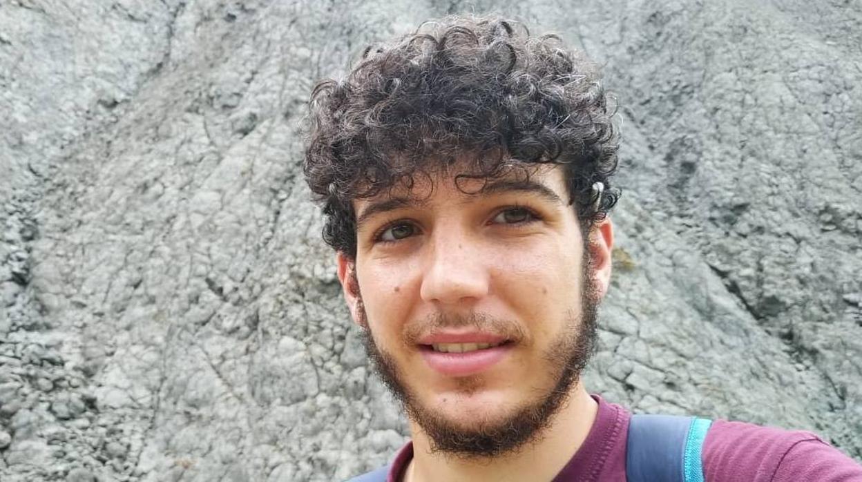 Álvaro Carrión, joven estudiante almeriense retenido en Taiwan desde el mes de agosto.