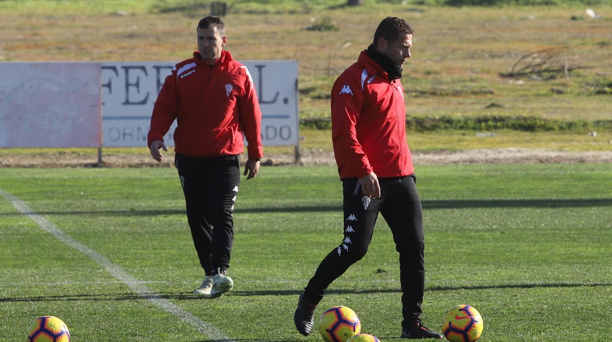 Curro Torres, en un entrenamiento