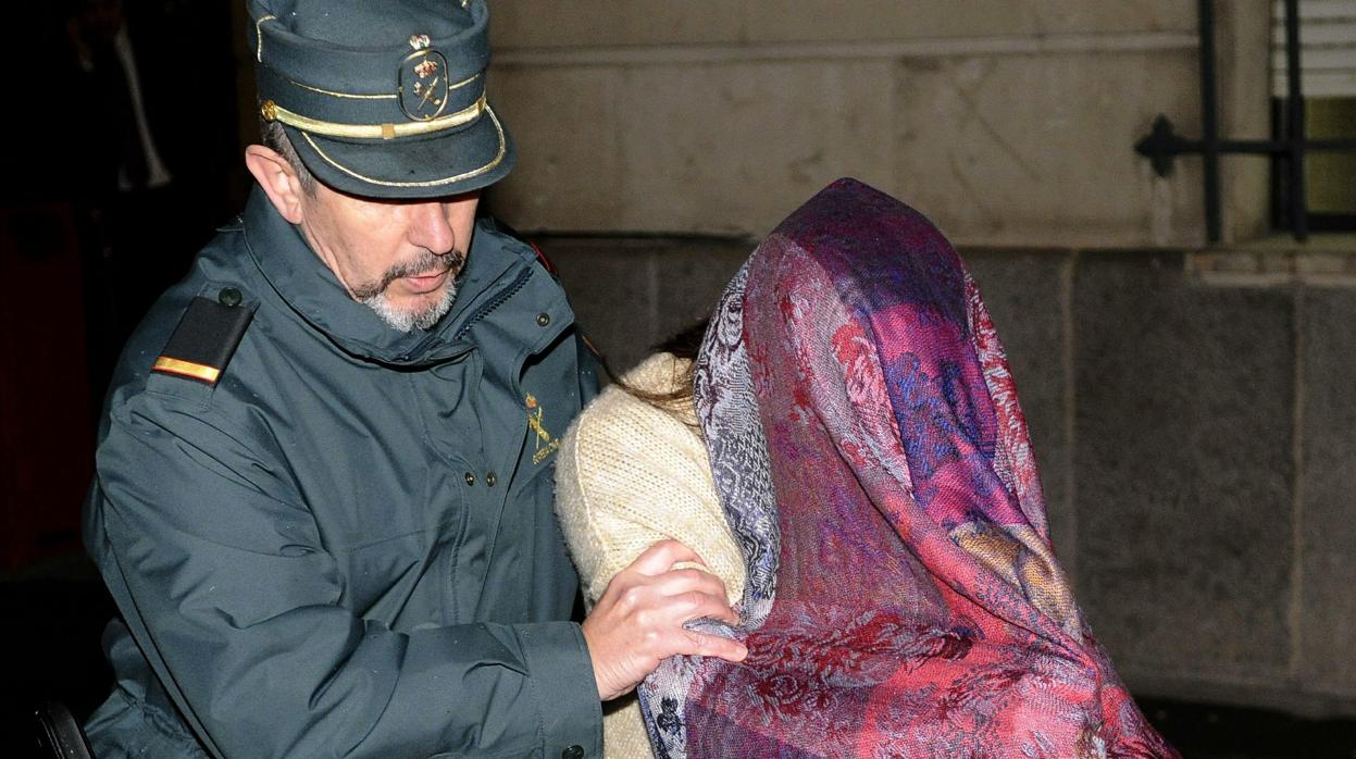 Detención de María José Lara en el año 2015