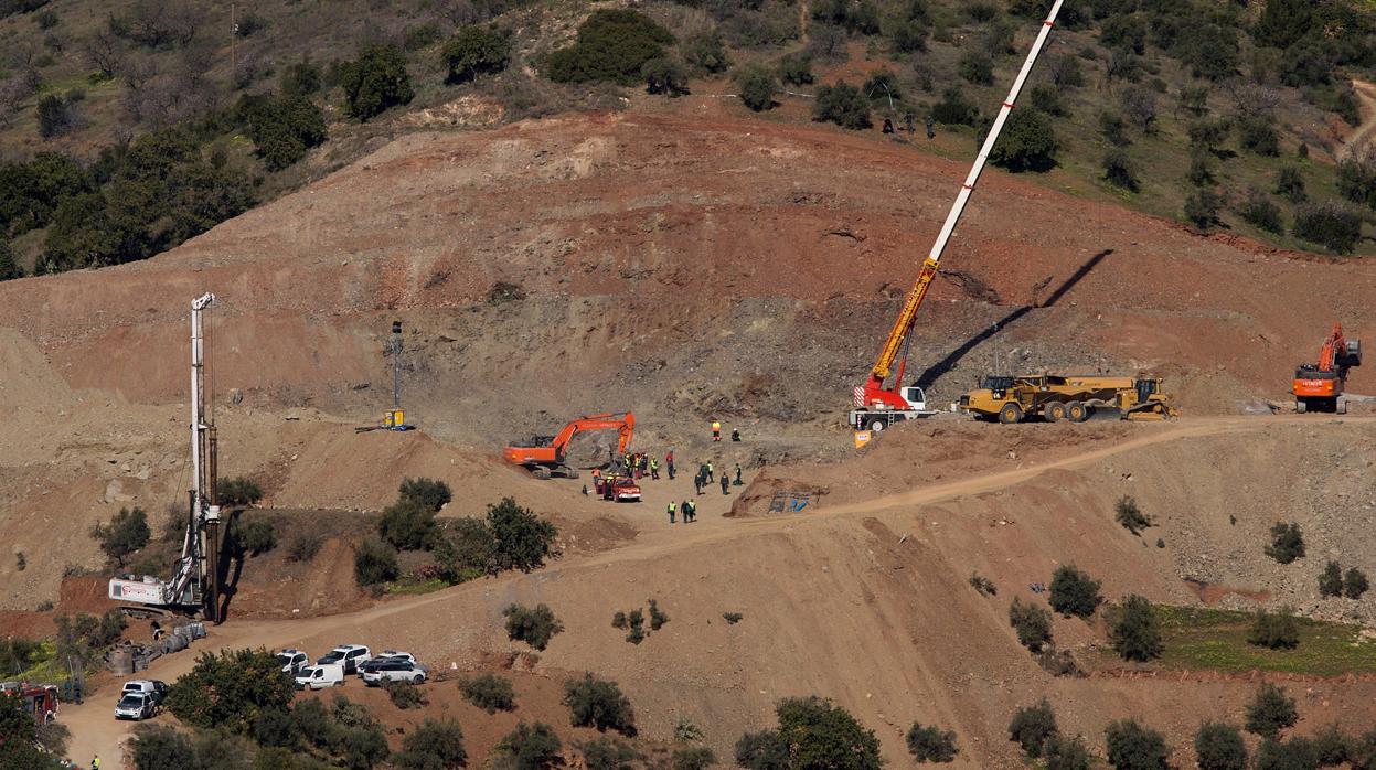Imagen del Cerro de la Corona, en Totalán