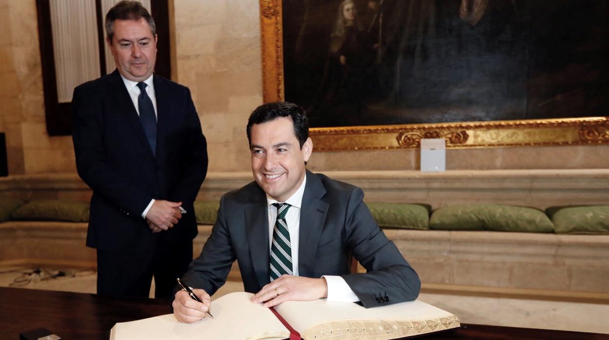 Moreno anulará los nombramientos de la Junta de Andalucía en funciones que no se ajusten a derecho