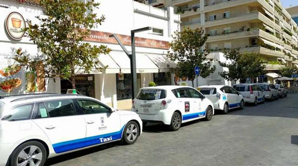 Taxis aparacos en Marbella