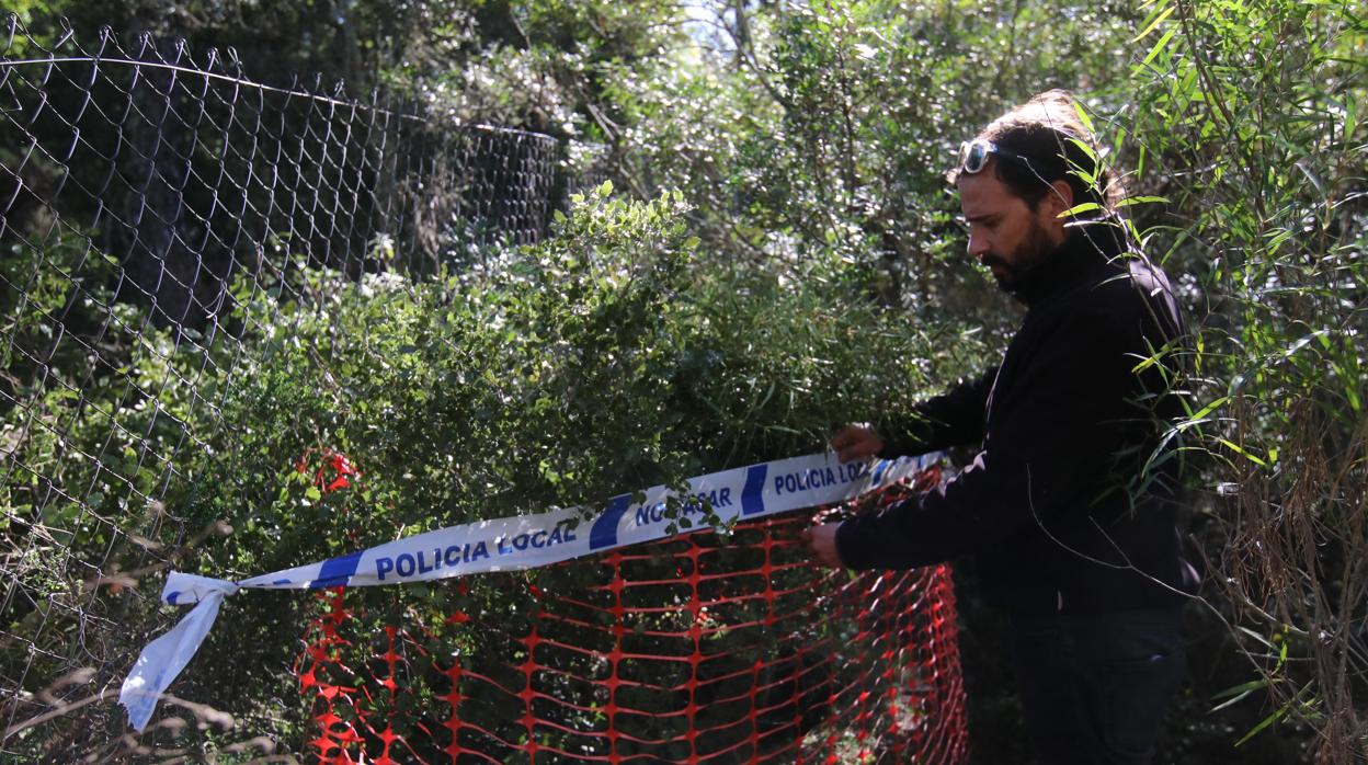 Localización de pozos ilegales o sellados en la zona de las Siete Fincas en Córdoba