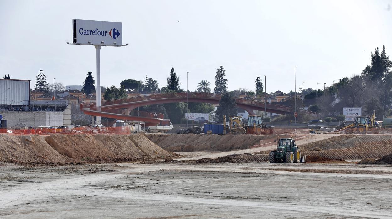 Terrenos en Dos Hermanas donde irá el complejo logístico de Amazon