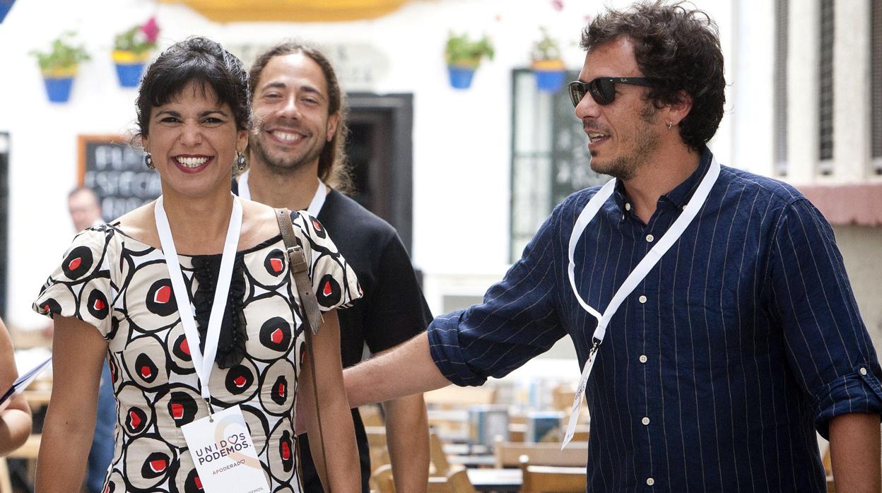 Teresa Rodríguez y José María González, en las elecciones generales de 2016