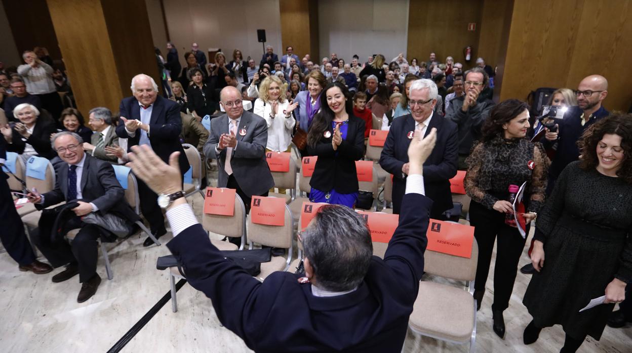 Ricardo Rojas en la presentación de su candidatura a las municipales