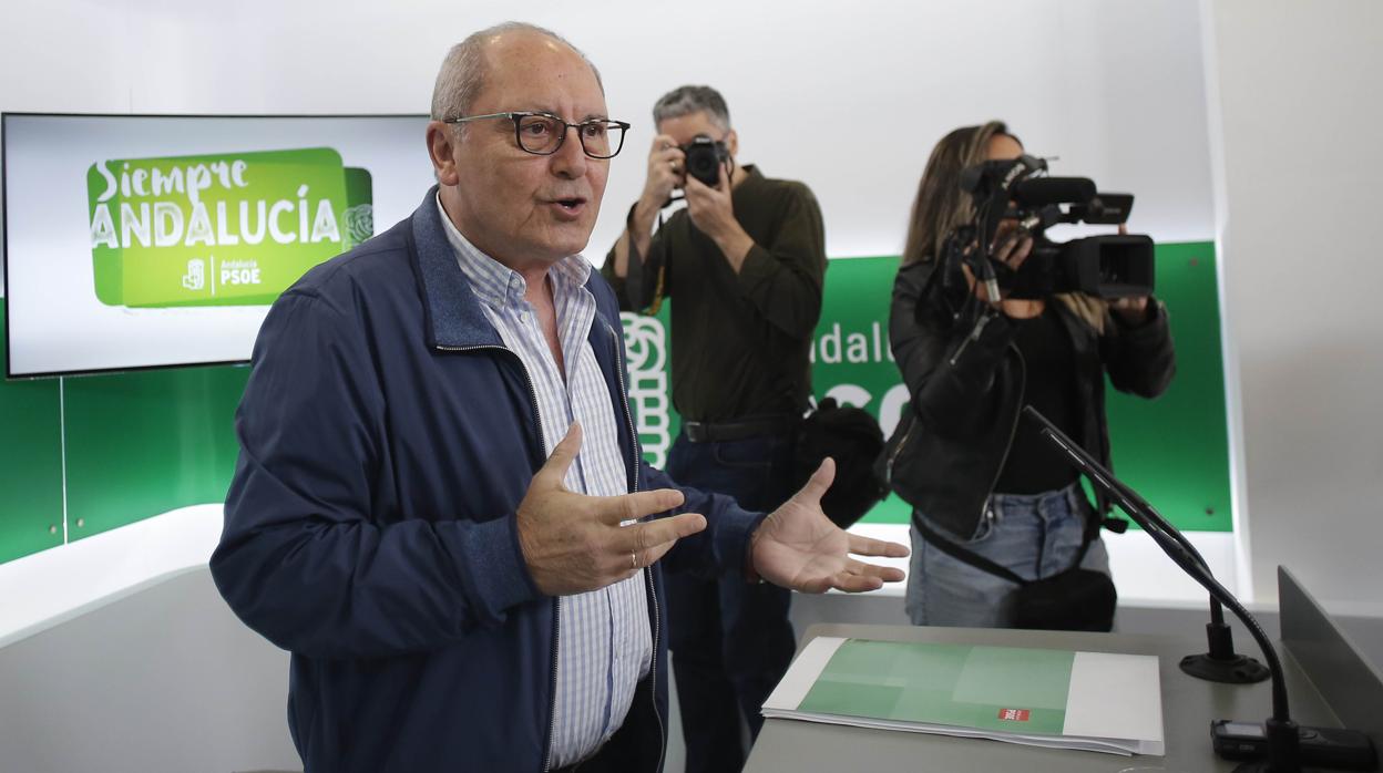El número dos del PSOE andaluz, Juan Cornejo.