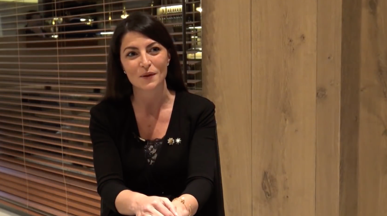 Macarena Olona, candidata de Vox al Congreso por Granada.