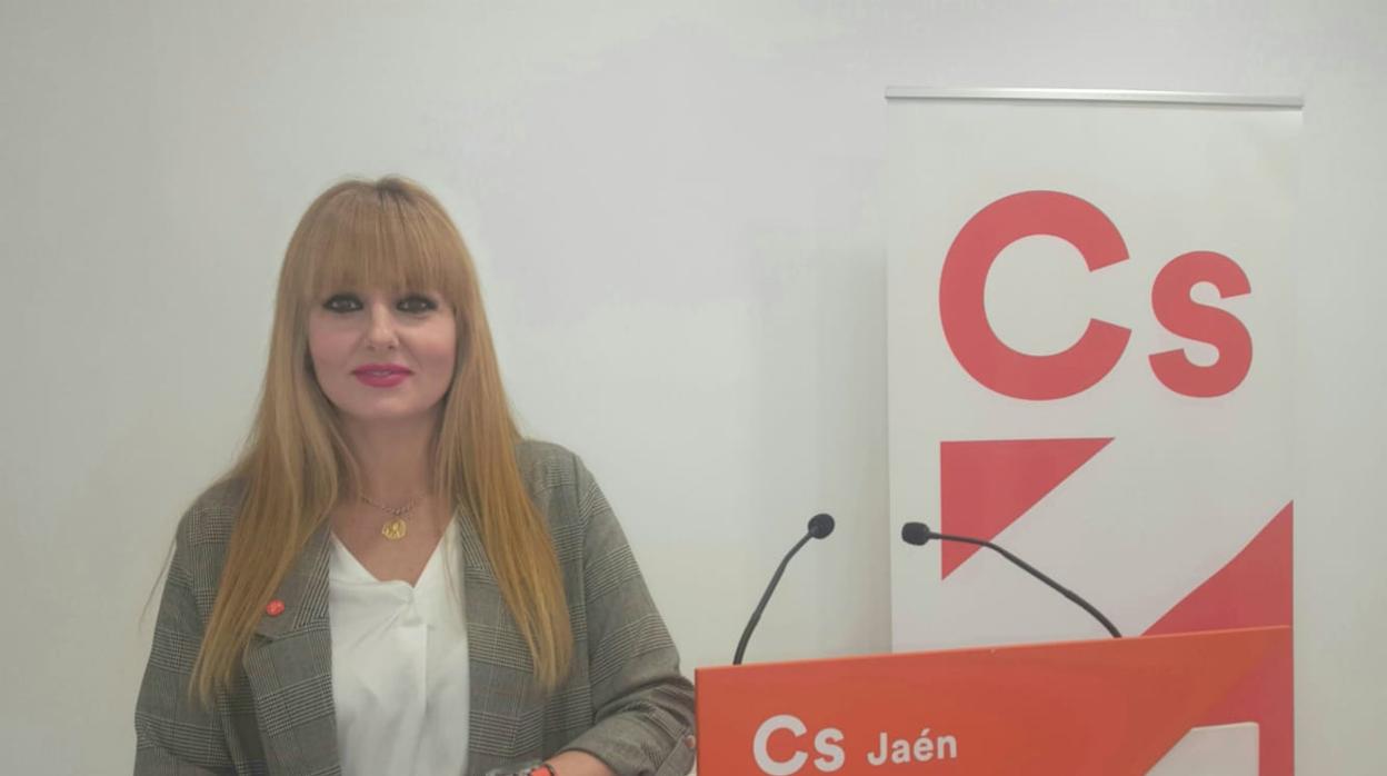 María Cantos, candidata de Ciudadanos a la alcaldía de Jaén