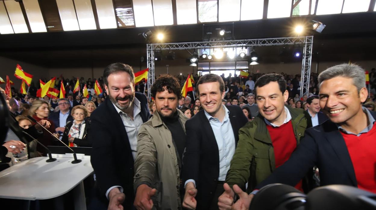 Mitin del candidato del PP a la Presidencia, Pablo Casado, en Córdoba