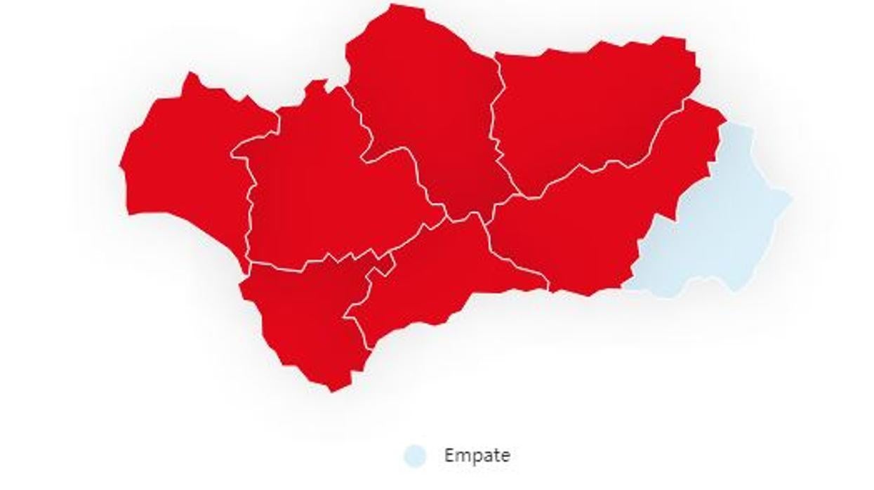 Pedro Sánchez tras conocer los resultados de las elecciones generales