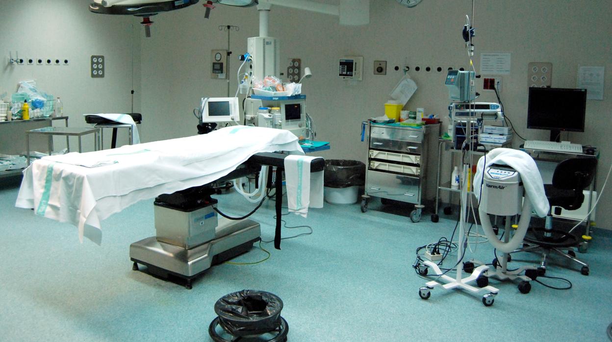 Instalaciones de un quirófano de un hospital andaluz